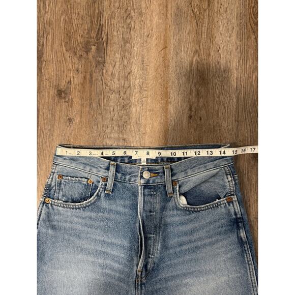 Re/done Women’s 90s High Rise Loose Jeans Size 28 - Picture 9 of 11